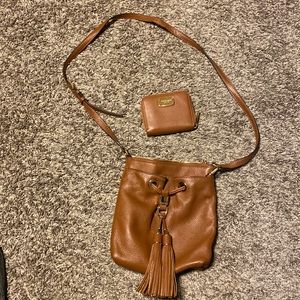 Michael Kors crossbody bag and wallet